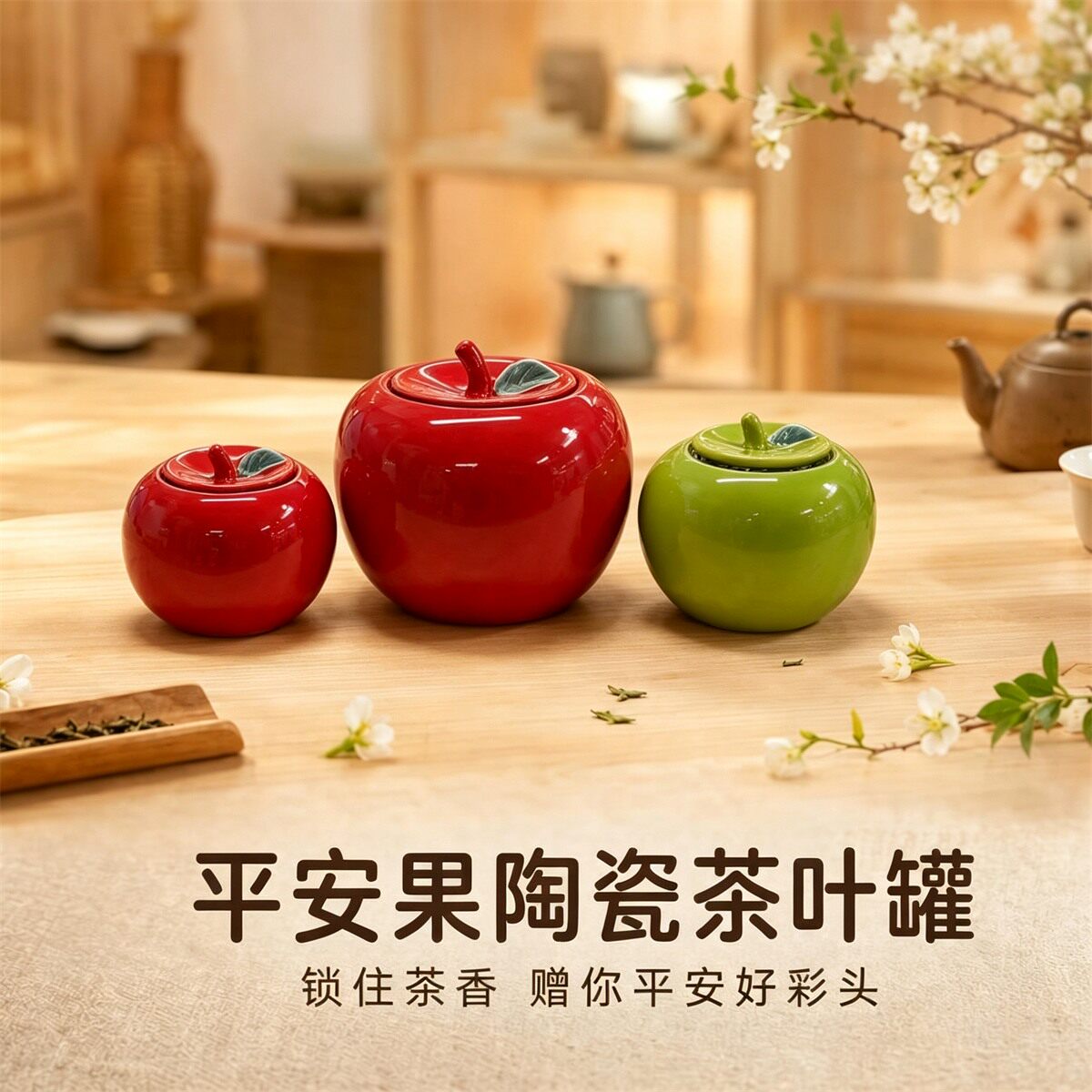 茶叶罐密封罐红绿茶通用锁住茶香