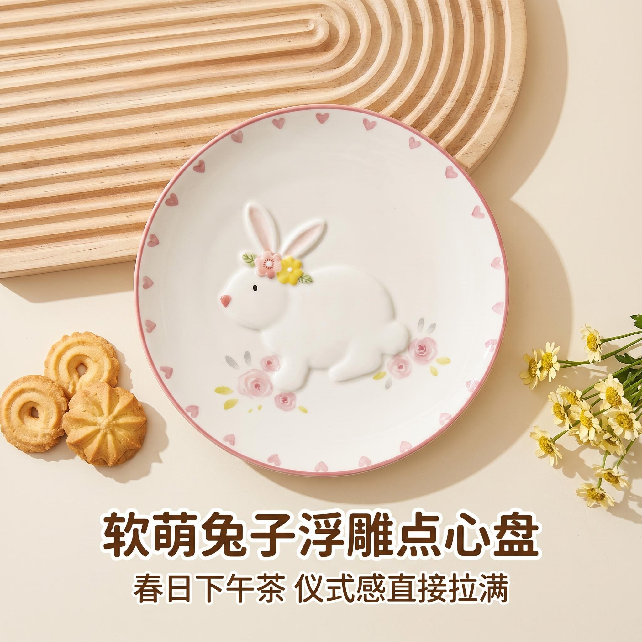陶瓷盘下午茶点心盘餐具餐盘