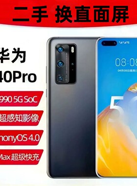 二手 Huawei/华为P40Pro双卡全网通5G麒麟990鸿蒙系统 备用工作机