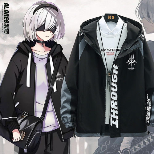 尼尔机械纪元秋冬季2b风衣衣服