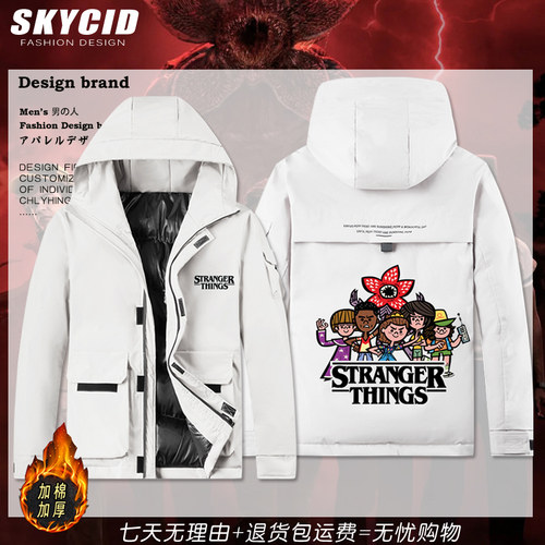 怪奇物语StrangerThings加厚棉服