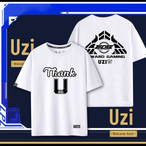 EDG战队队服UZI复出衣服短袖