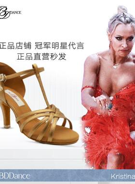 JustBDdance贝蒂舞鞋拉丁舞鞋女士软底舞蹈鞋高跟国标舞鞋子B217
