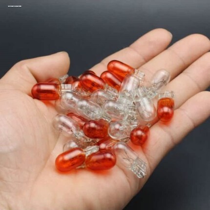 12v48V/55v72v摩托车电动车插泡里程表转向灯泡仪表夜行灯T10插泡