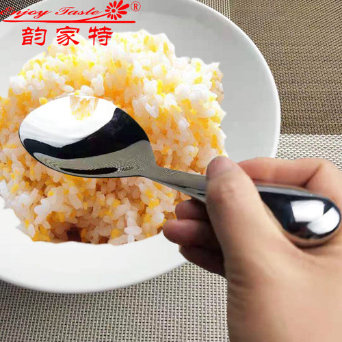 304不锈钢分菜勺空心柄米饭勺
