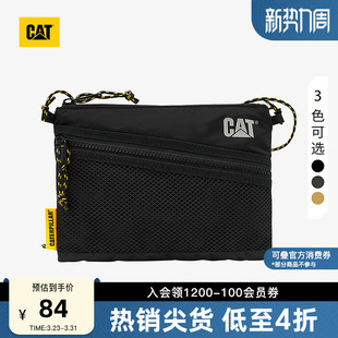 CAT卡特25春季 户外斜挎包多功能多色收纳包休闲小包 男女同款
