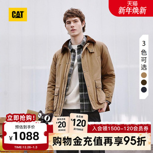 美式 重磅工装 猎装 CAT卡特25秋季 羽绒服商场同款 新品 夹克式 男士