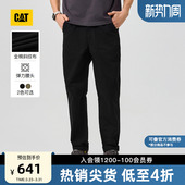 新品 商场同款 男士 长裤 复古直筒全棉半松紧腰头工装 CAT卡特26春季