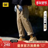 长裤 CAT卡特25春夏男士 户外休闲复古两贴袋设计宽松百搭工装