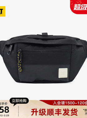 CAT卡特秋冬男女同款多功能掏腰包休闲户外斜挎包