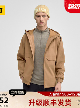 CAT卡特25年秋冬新款男士轻户外宽松版潮流休闲夹克外套商场同款