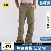 女士户外美式 商场同款 直筒微阔伞兵裤 长裤 工装 CAT卡特春季