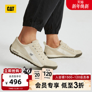薄底德训鞋 休闲鞋 小白鞋 板鞋 CAT卡特25秋冬新品 户外休闲鞋 男士