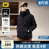 保暖工装 防泼溅中长款 风羽绒服 户外基础款 CAT卡特秋冬男士