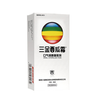 19.9元包邮 三金 西瓜霜 口腔清新喷雾 40ml