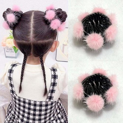 三周岁以上韩版女鸟巢抓夹