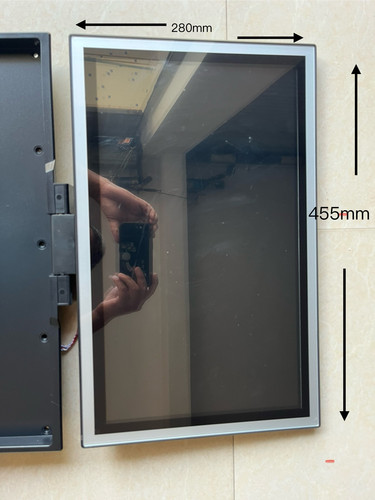 21吋翻盖185视频点歌音箱触摸显示屏带框尺寸280×455mm