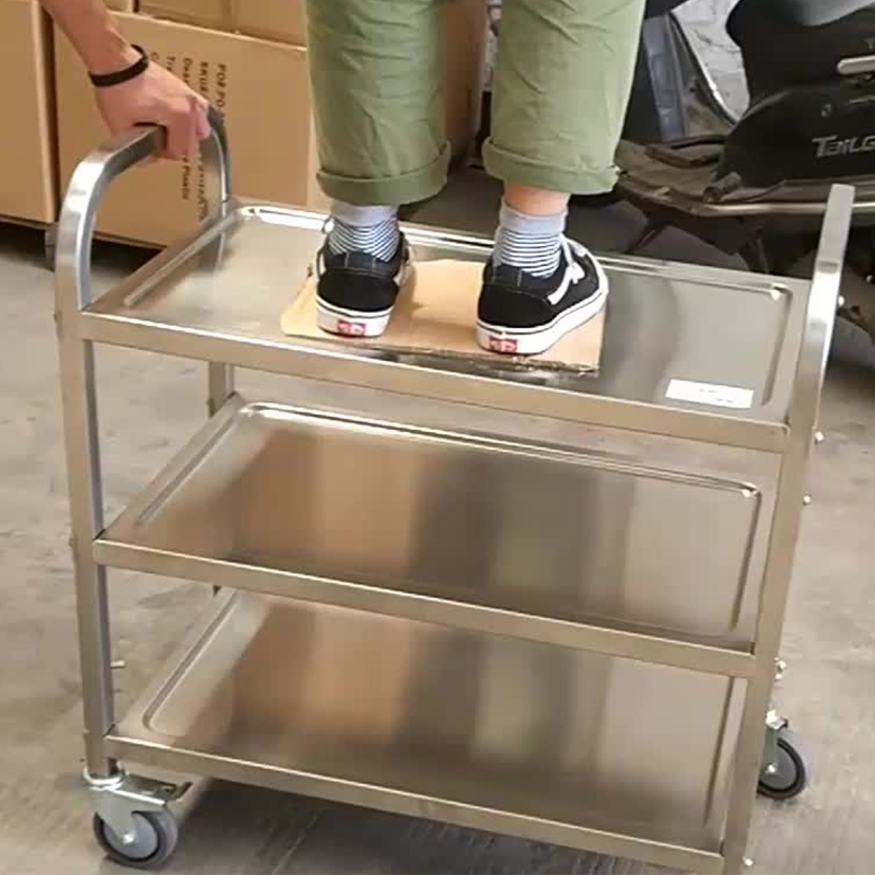 餐厅收餐车推车不锈钢多少钱 餐厅收餐车推车不锈钢优惠券免费领取 有条鱼
