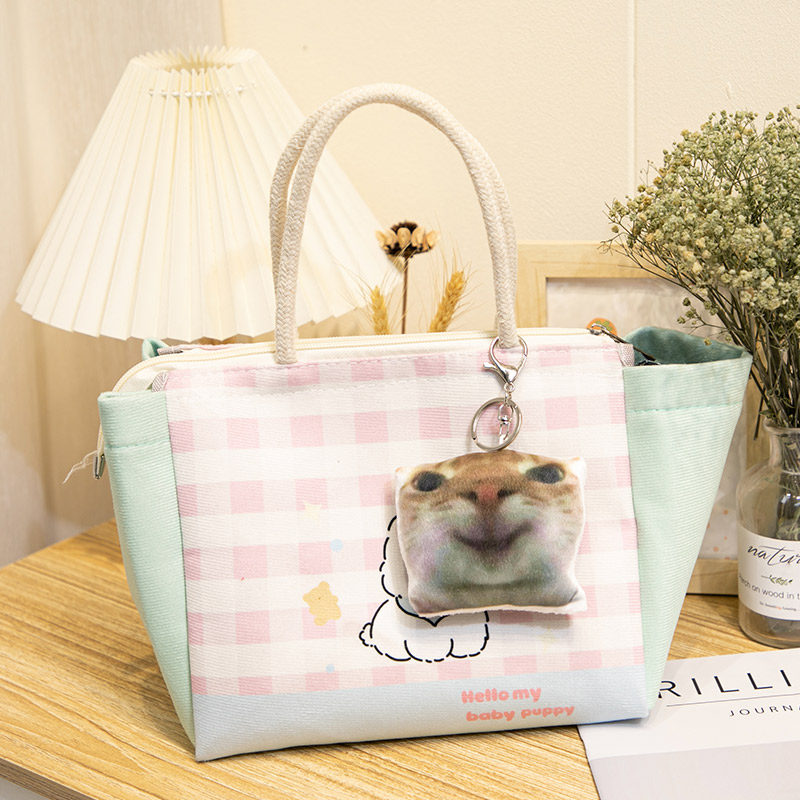 发声玩偶毛绒挂件定制猫咪录音钥匙扣会说话的语音挂饰生日礼物女
