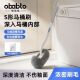 噢爸兔马桶刷卫生间死角家用厕所刷厕刷长柄壁挂墙式 清洁刷疏通器