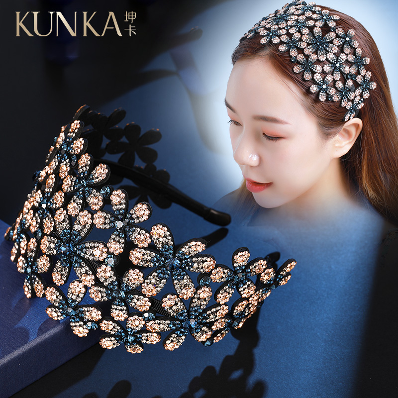 发饰百搭时尚气质头花压成年