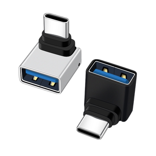 适用弯头Type C转换器USB奔驰GLA/GLC300/CLA 200/V260l车载转接头接口E300L手机数据线E260L连接U盘E350侧插