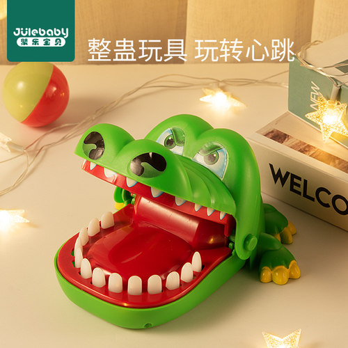儿童益智动物道具解压玩偶小鲨鱼