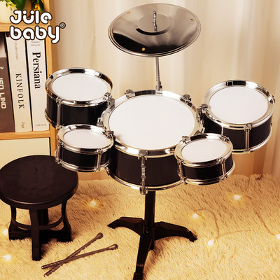 儿童式架子鼓玩具初学者入门3-5岁宝宝爵士鼓小孩专用打鼓男女孩4
