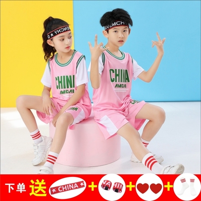 儿童篮球服套装比赛表演服班服