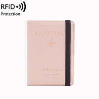 RFID simple and ultra-thin Korean ins anti-theft card multi-functional air ticket holder storage bag, travel passport card holder case thumbnail 8