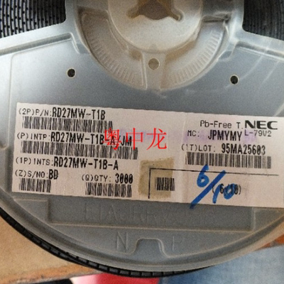 RD27M-T1B-A/JM集成IC电路 贴片三极管SOT23封装丝印  原装可直拍