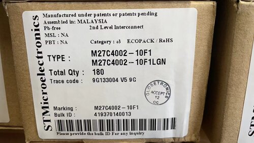粤中龙 M27C4002-10F1   一站式配单