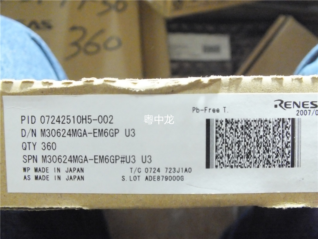 M30624MGA-EM6GP U3   QFP      原装 可直拍