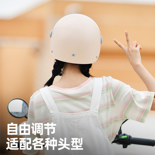 通用轻量夏天防晒安全帽透气半盔3c认证新款 电动车头盔女士四季