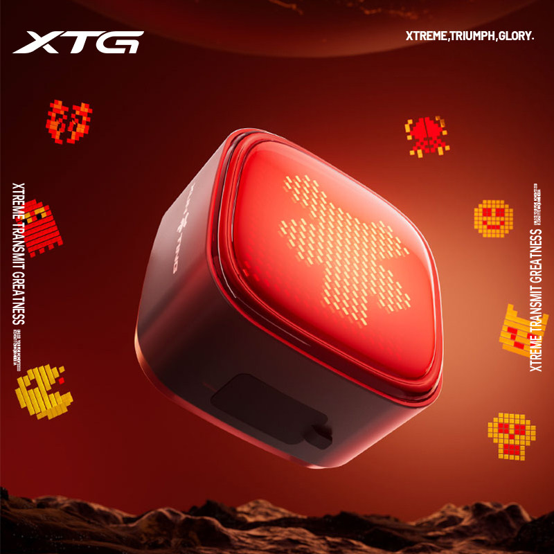 自行车尾灯充电夜骑山地车创意后灯夜间骑行警示装备公路单车配件