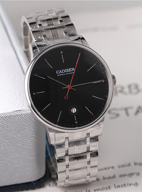 正品CADISEN卡迪森手表男表男士自动机械表商务防水休闲潮流8166