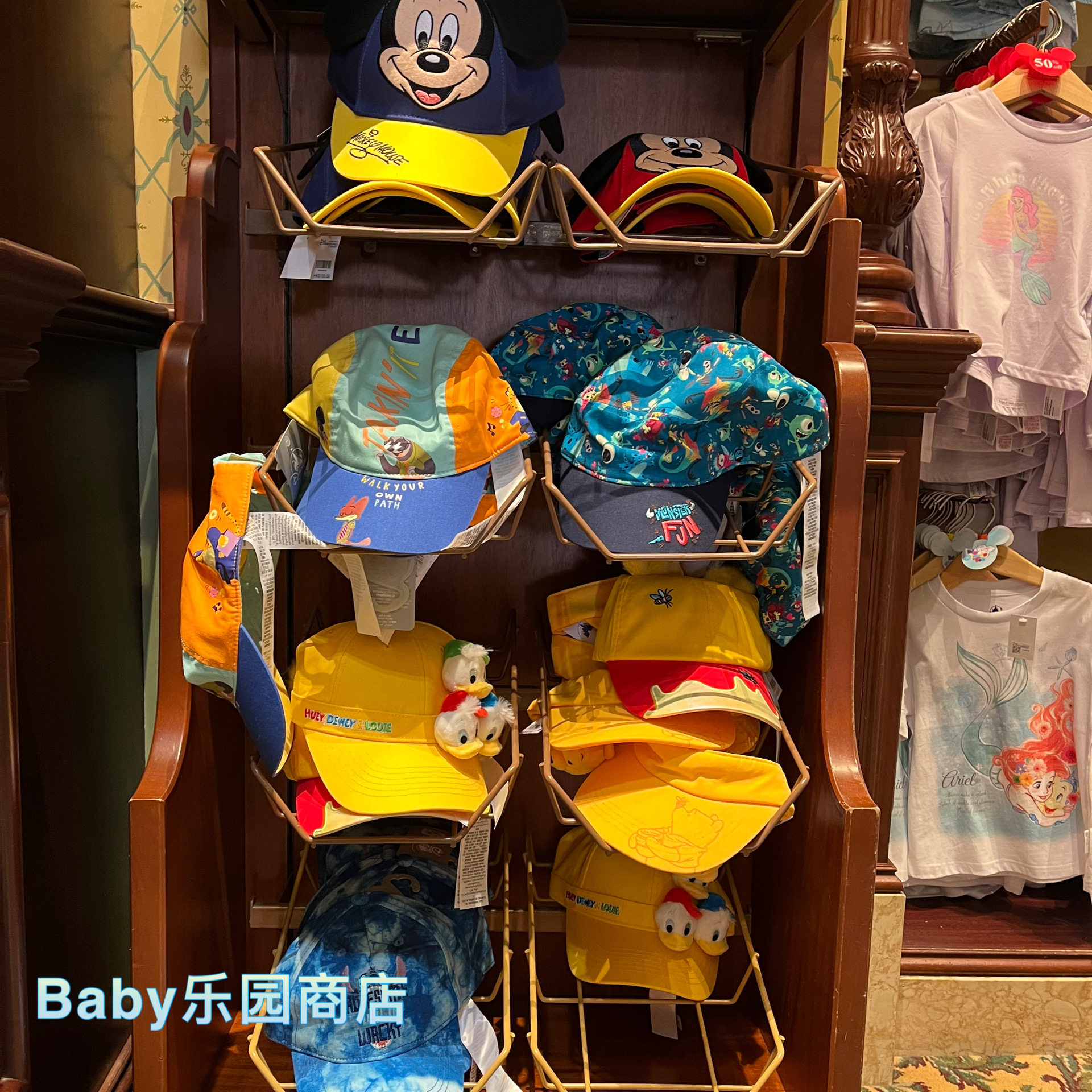 香港迪士尼玩具总动员疯狂动物城唐老鸭卡通动漫儿童太阳帽遮阳帽,服饰配件/皮带/帽子/围巾,帽子,淘宝优惠券,粉丝福利购,淘宝优惠卷