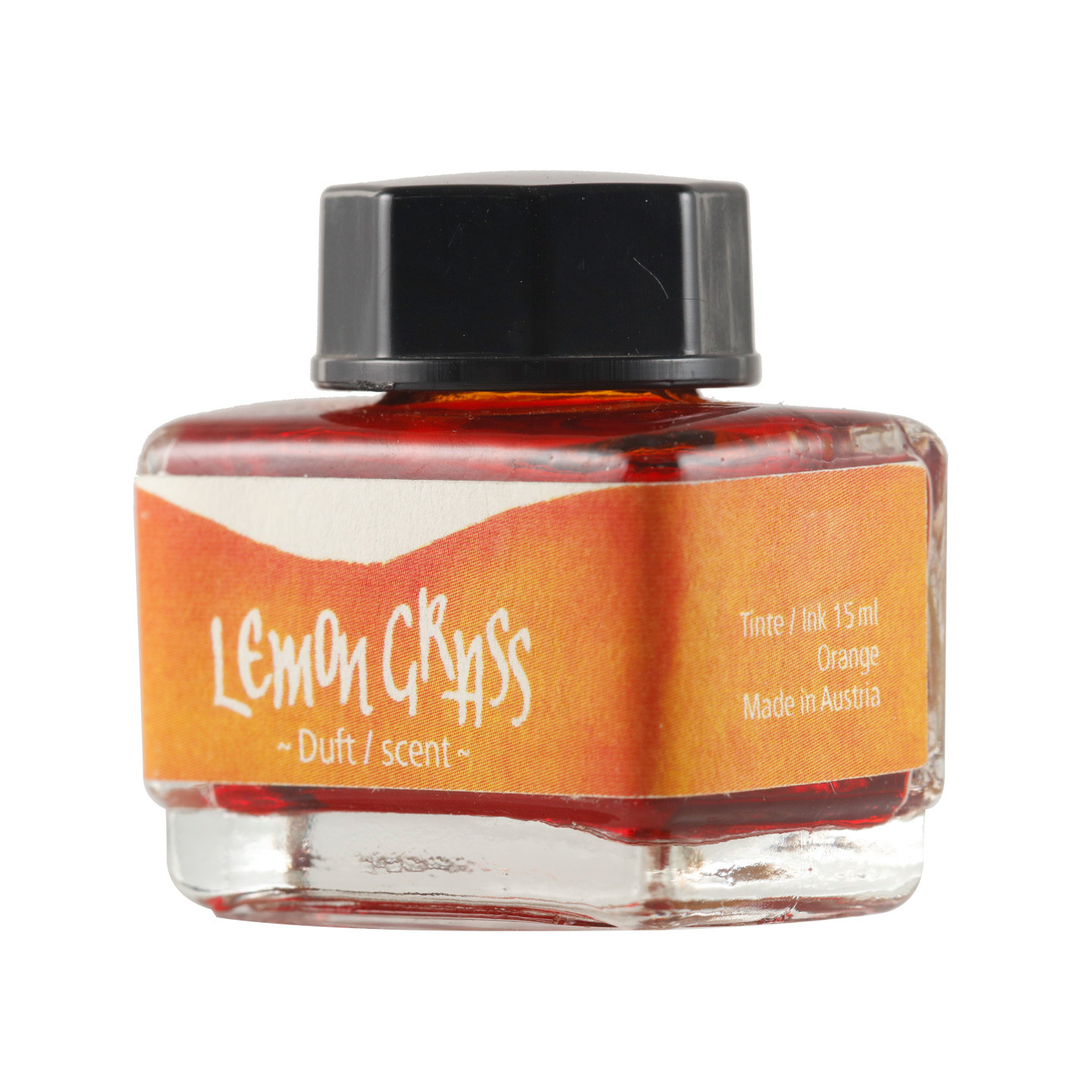 橙色钢笔香味墨水德国进口无毒 ORANGE Ink Scented LEMON GRASS