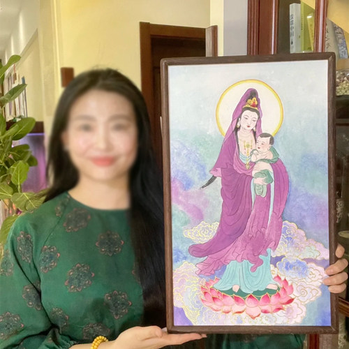 东方美学传统文化艺术客厅茶室挂画书房中古风装饰画酒店民宿壁画