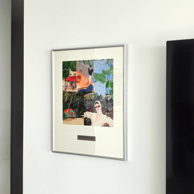 现代简约包斯豪风格客厅沙发装饰画卧室书房挂画小众艺术民宿壁画