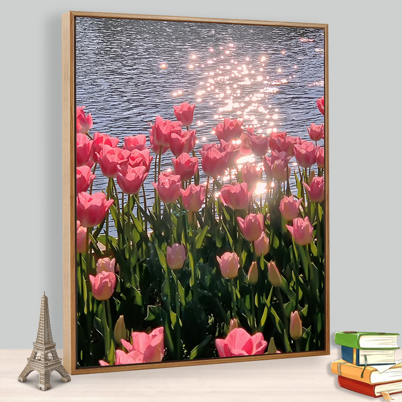 填充数字油画diy减压手工油画