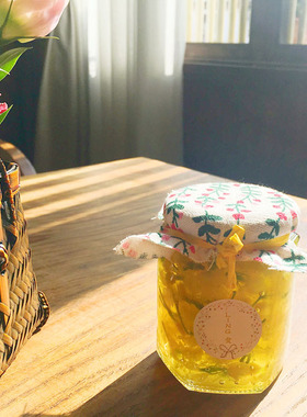 [Ling食]新鲜茉莉花茶 清新生日伴手礼 下单定制2瓶包邮手工蜜茶