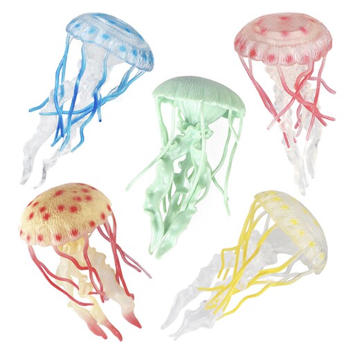 优贝比玩具海蜇水母PVC