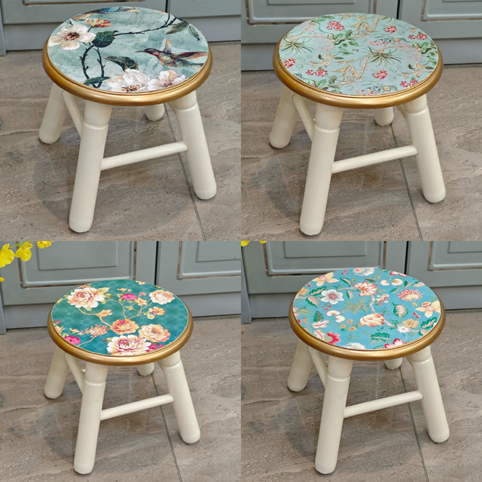 实木凳子时尚圆餐凳换鞋凳休闲凳