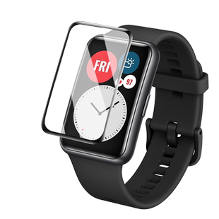 适用slo一b19华为fit3手表膜fit4贴膜sya-b19智能表fi3slob19watchfit4手环f3保护ft3表盘watch钢化f1t屏保t3
