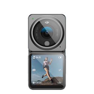 适用大疆action2钢化膜osmo360大江dji4灵眸acton3屏幕2保护运动相机2的贴膜actione镜头3配件4屏1屏保贴纸二
