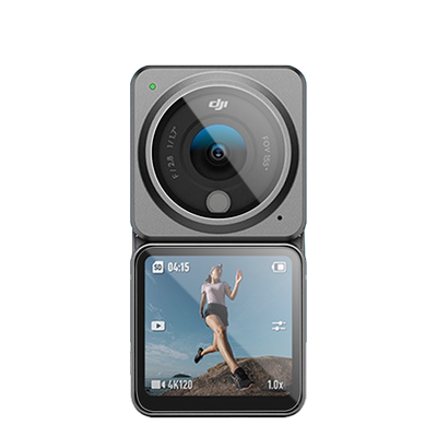 适用大疆action2钢化膜osmo360大江dji4灵眸acton3屏幕2保护运动相机2的贴膜actione镜头3配件4屏1屏保贴纸二