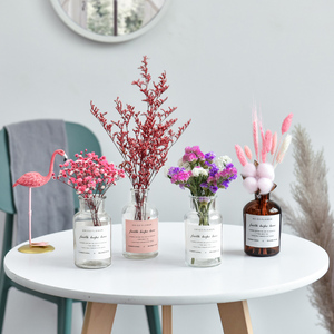 满天星干花装饰花束