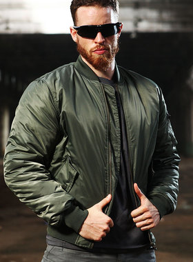 执政官MA1飞行夹克男秋冬季加厚保暖外套战术棉服男军迷ma1飞行服