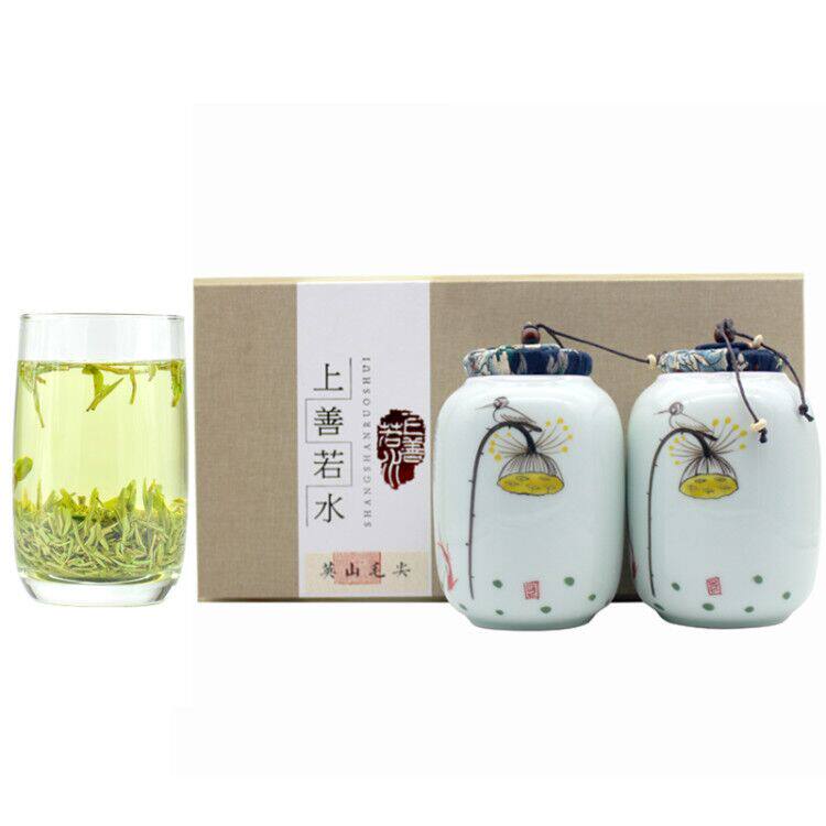 2023年新茶湖北特产新茶绿茶英山云雾茶想英山毛尖茶250克礼盒装